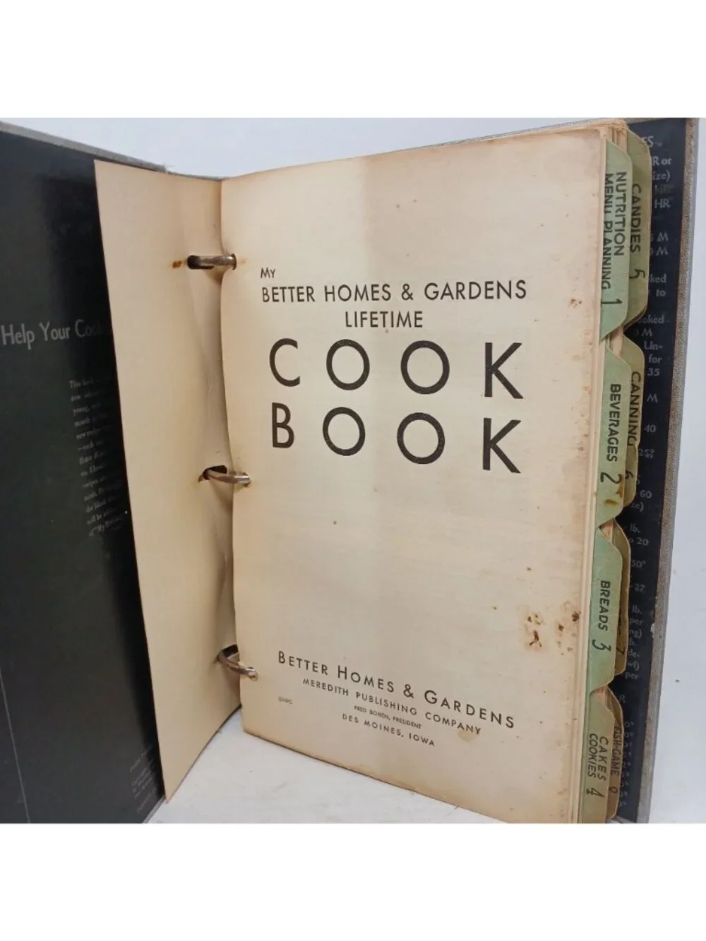 My Better Homes & Gardens Lifetime Cook Book 1935 Twelfth Printing #S-6
